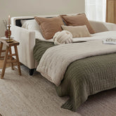 Naomi | AMERICAN LEATHER | COMFORT | SILVER | TODAY SLEEPER